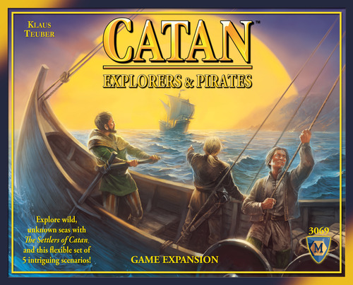 Catan Expansion Explorers & PiratesAll Wooden Pirate ShipsGame Pieces 